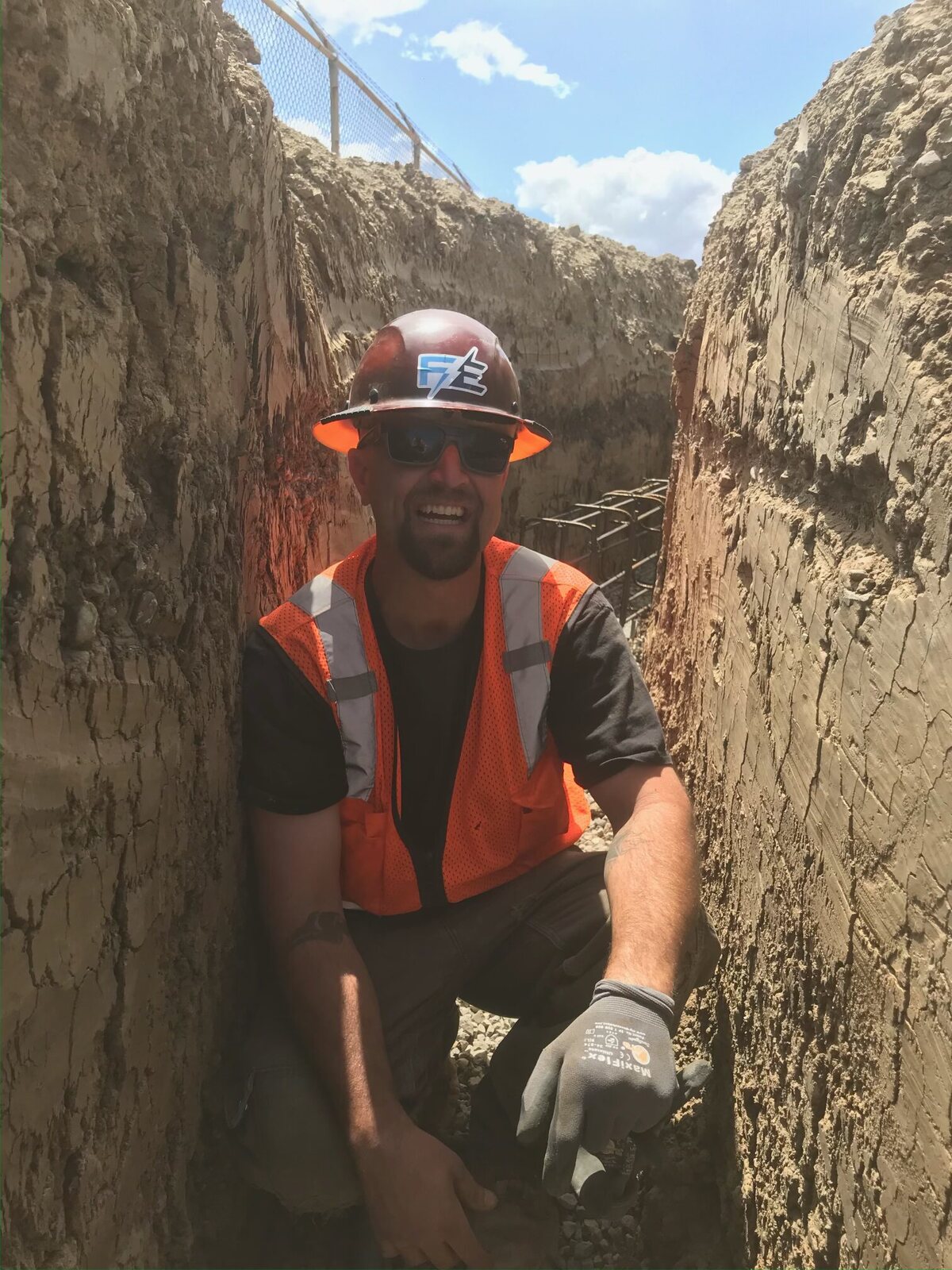 Fusion Electric crew member on-site